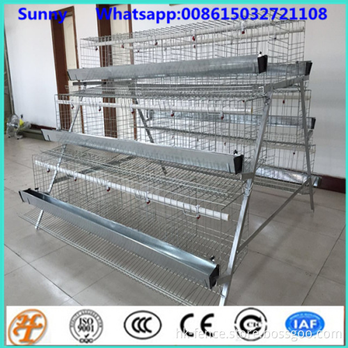 A type 3 tiers, 4 tiers 96,120,160 chicken automatic laying hen used poultry cage